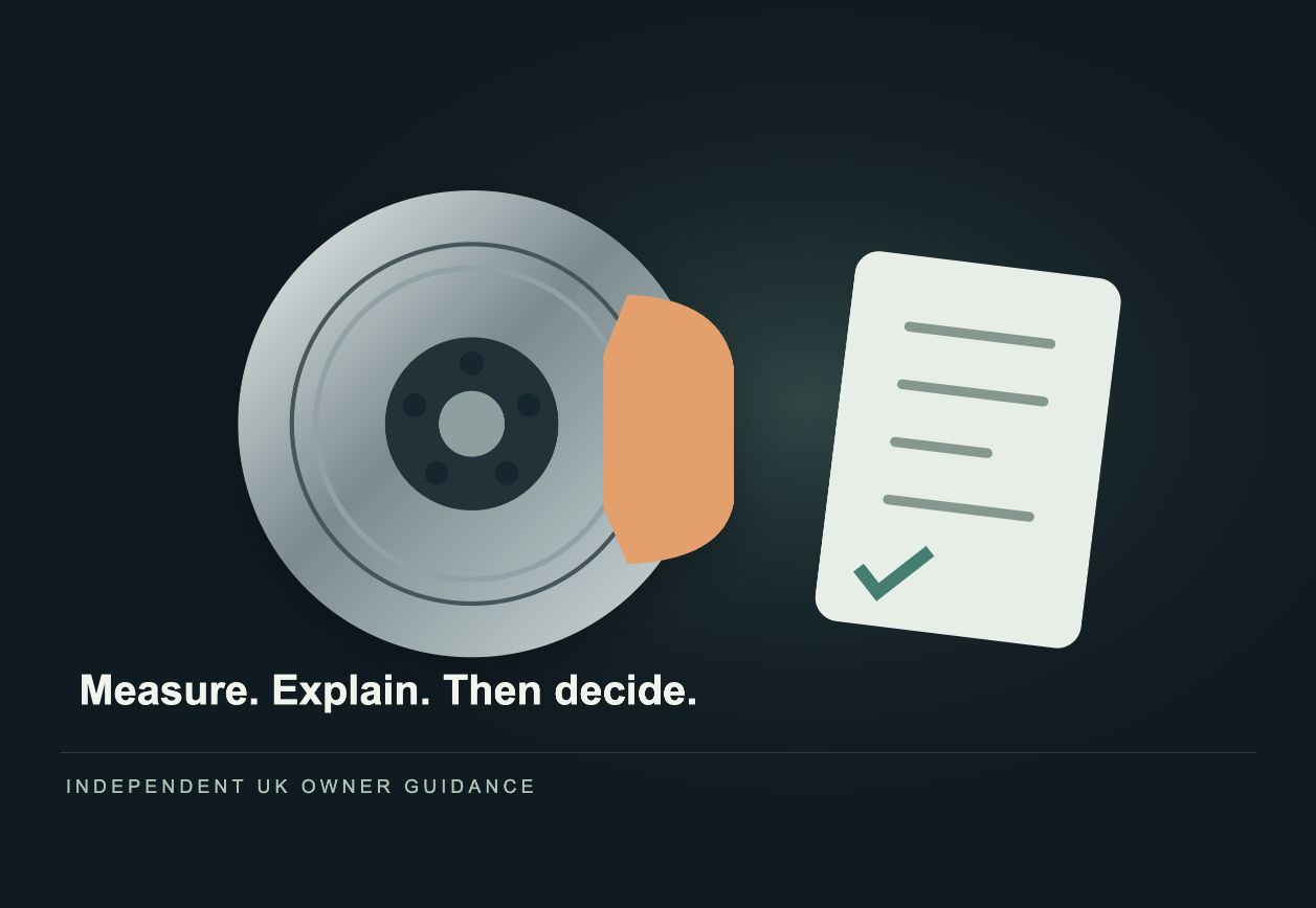 EV brake replacement quote? Ask for the evidence first