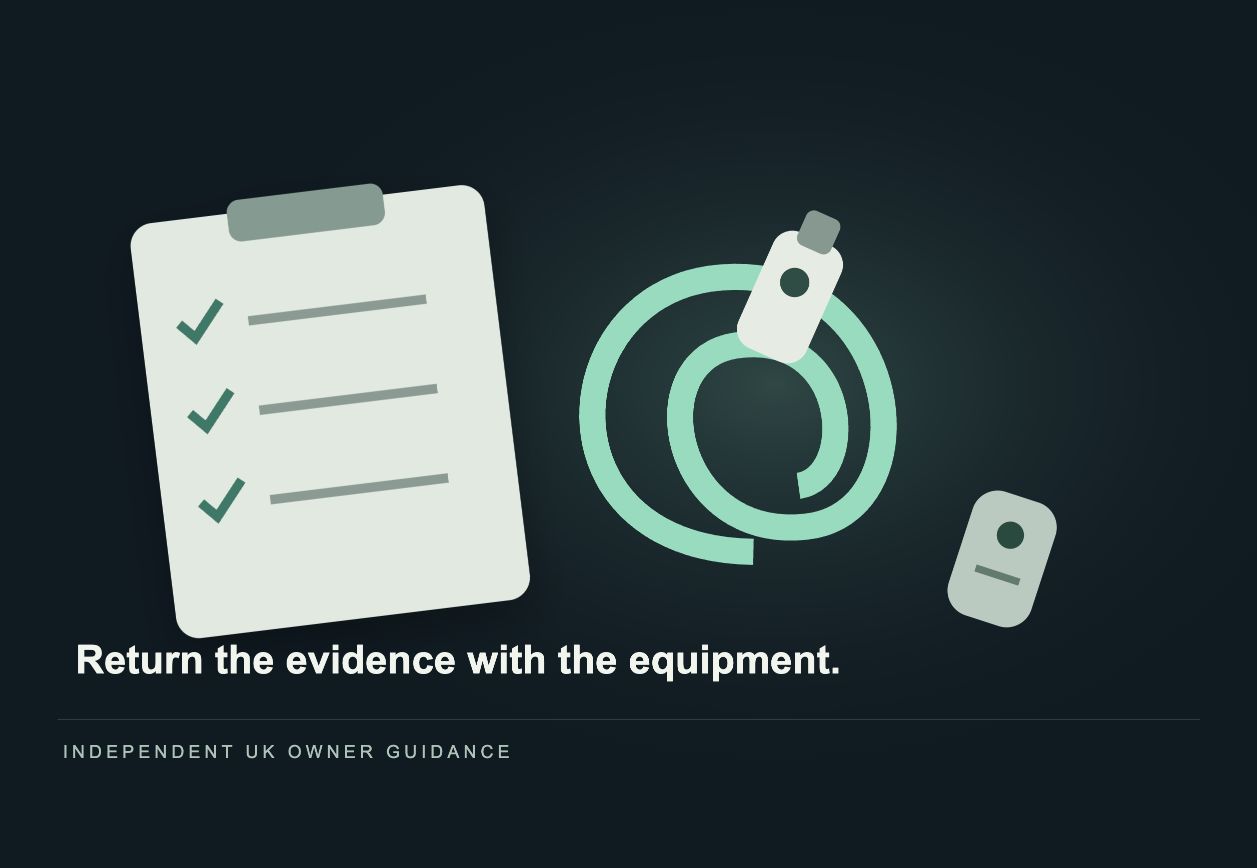 Returning an EV: missing cables, mileage and damage charges